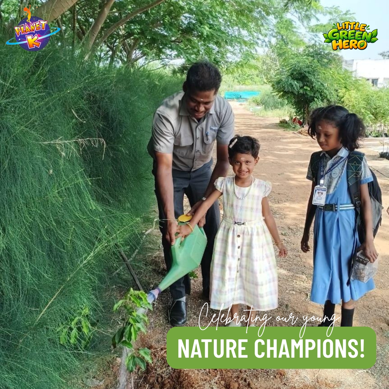 Planet K Sapling Plantation Event